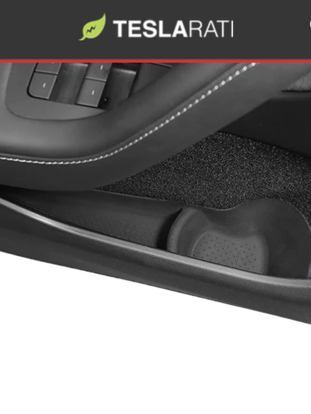 NIB Tesla Model 3 Door organızer custom-fit insert/ tray designed